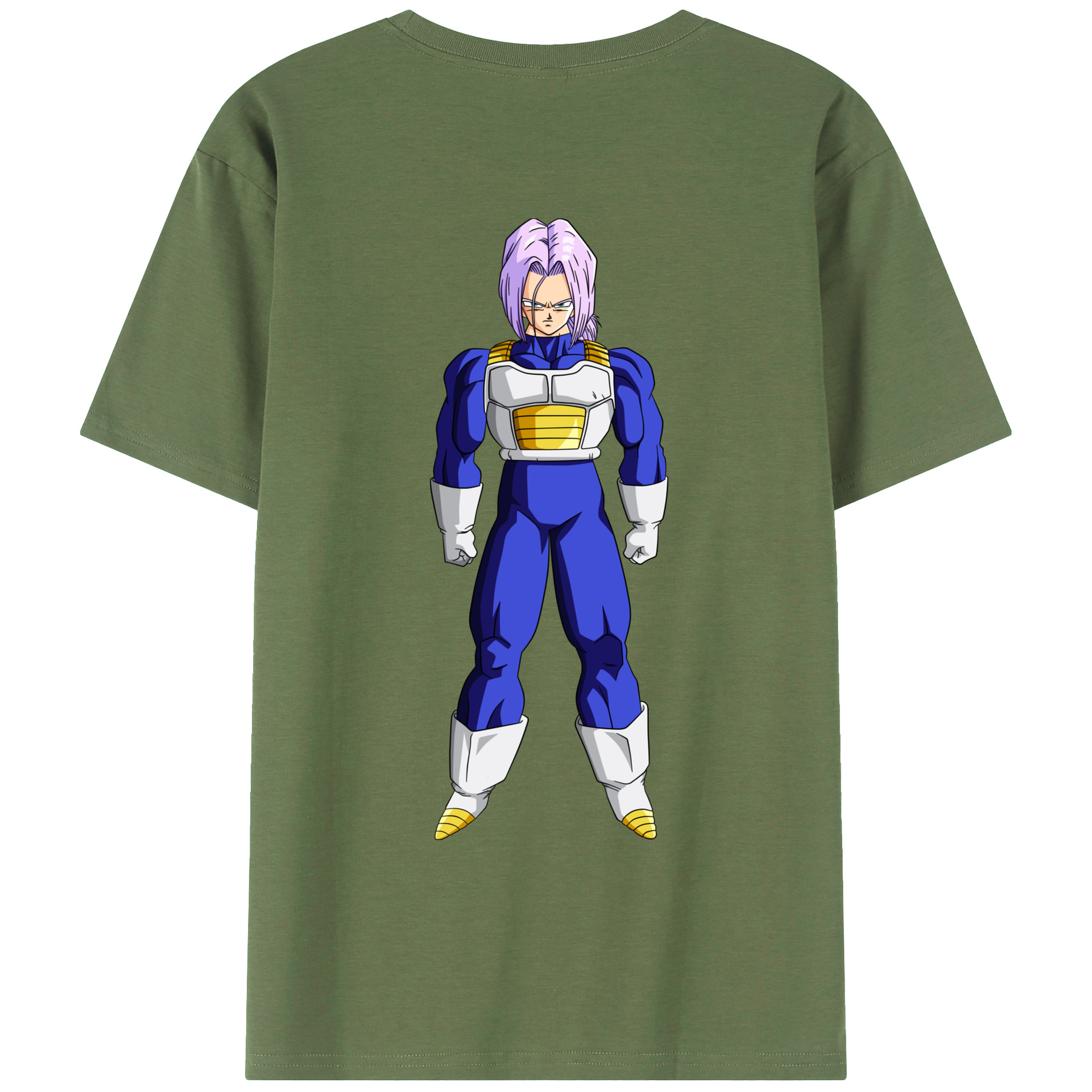 （画像用） ドラゴンボール DRAGON BALL 綿100％ メンズ半袖Tシャツ（バックプリント） 通気性